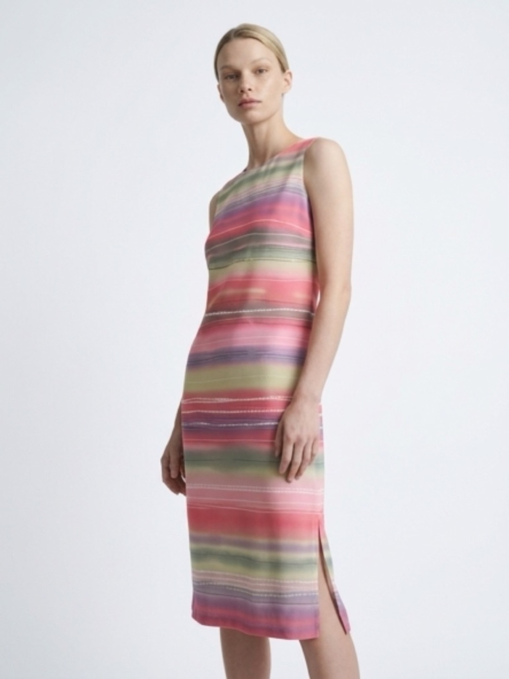 Koret Pink Ombre Sleeveless Dress